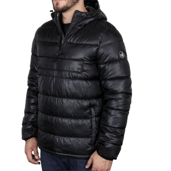 Body Glove Heavyweight Quilted Hooded Pullover - Picture 3 of 6